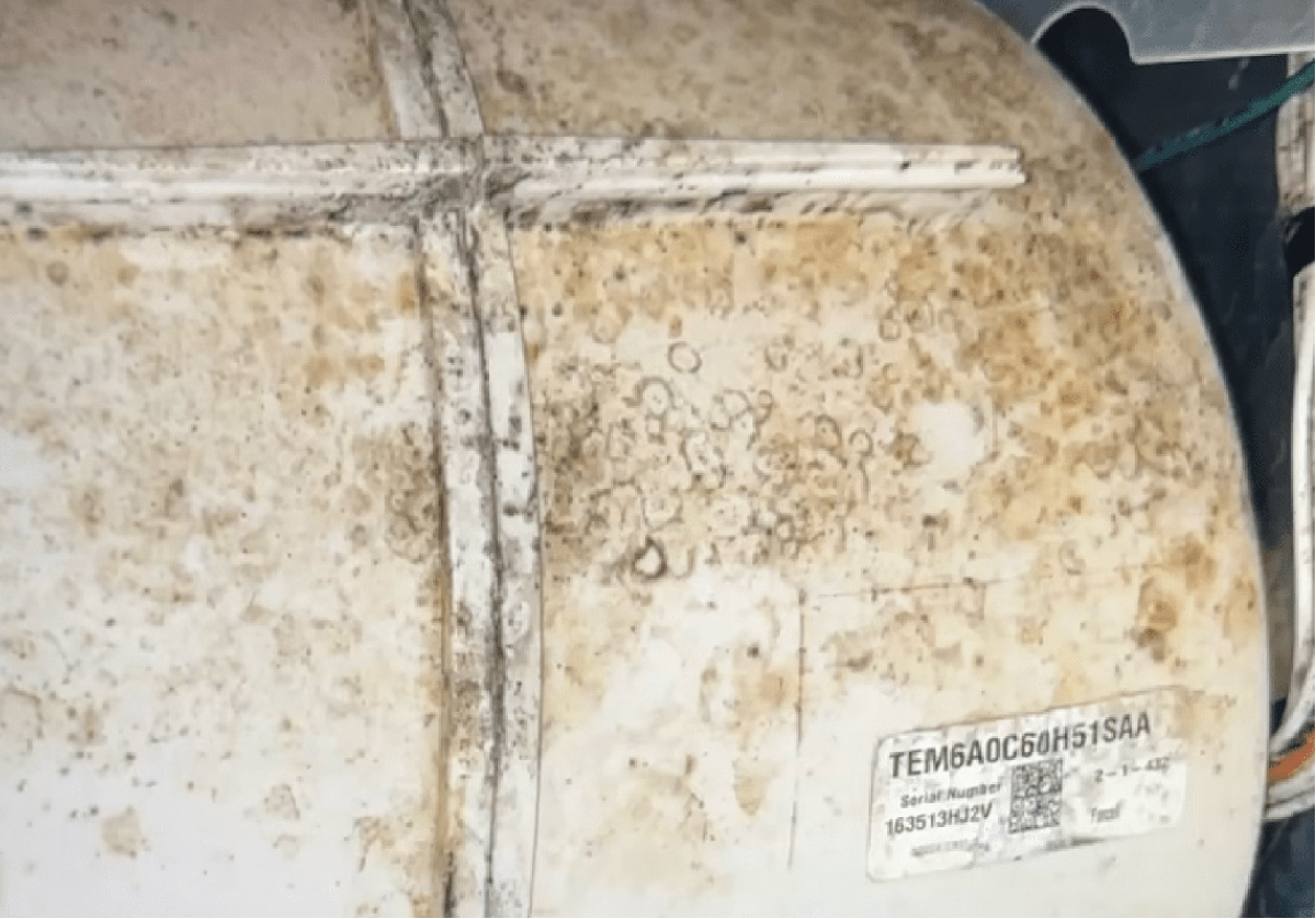 Our HVAC, which turned out to be moldy.